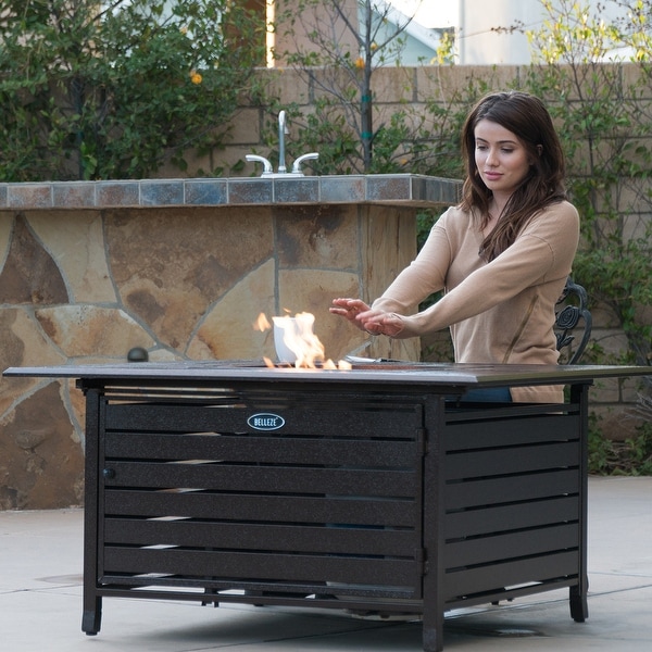 Shop Belleze 40,000 BTU Square Rust-Resistant Gas Outdoor ... (600 x 600 Pixel)