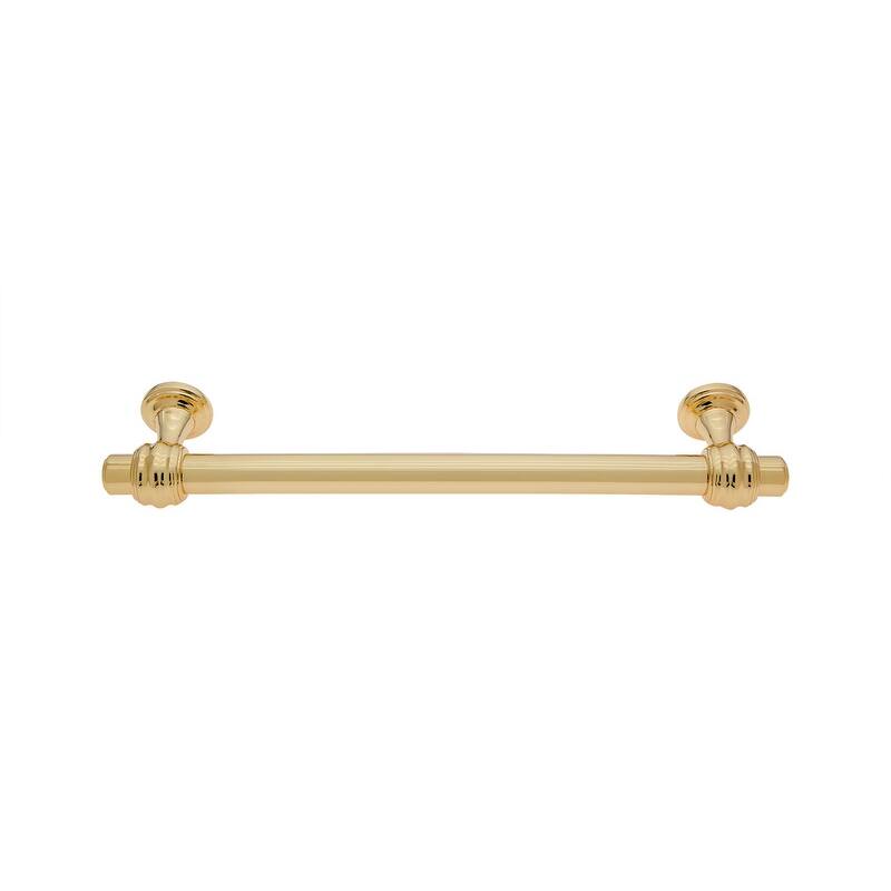 Utopia Alley Cabinet knob/Pull, Polished Gold, knob 1.19"/3.75"/5"/6.3"/10" center to center
