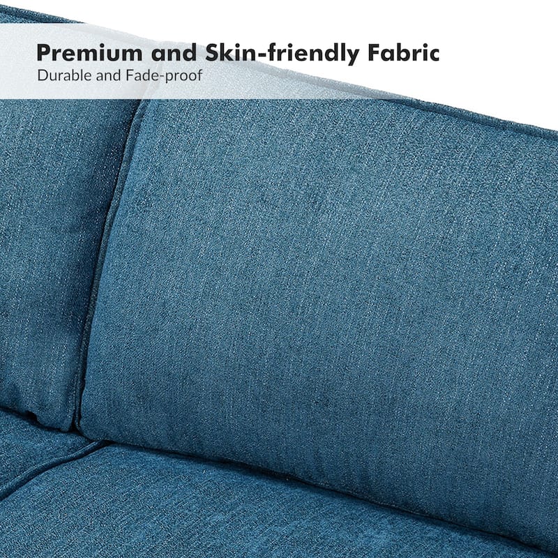 Badari Modern Pull Out Sleeper Sofa&Chaise with Storage by HULALA HOME