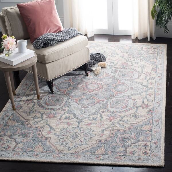 SAFAVIEH Handmade Heritage Rine Traditional Wool Rug