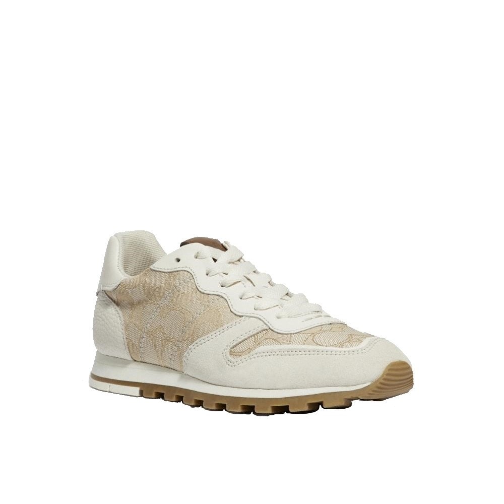 coach leather signature jogger sneakers