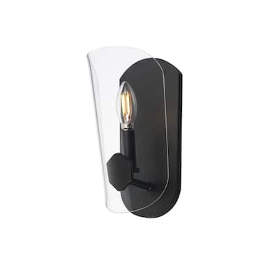 Maxim 32351CL Armory 11" Tall Wall Sconce