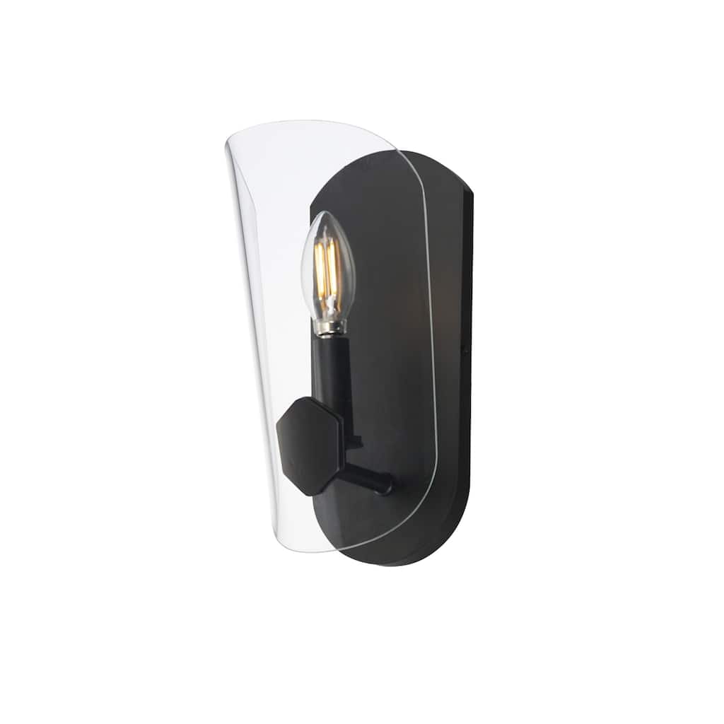 Maxim 32351CL Armory 11" Tall Wall Sconce