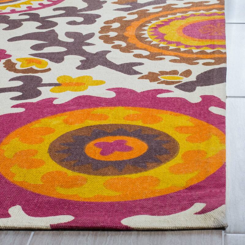 SAFAVIEH Handmade Cedar Brook Izetta Modern Cotton Rug