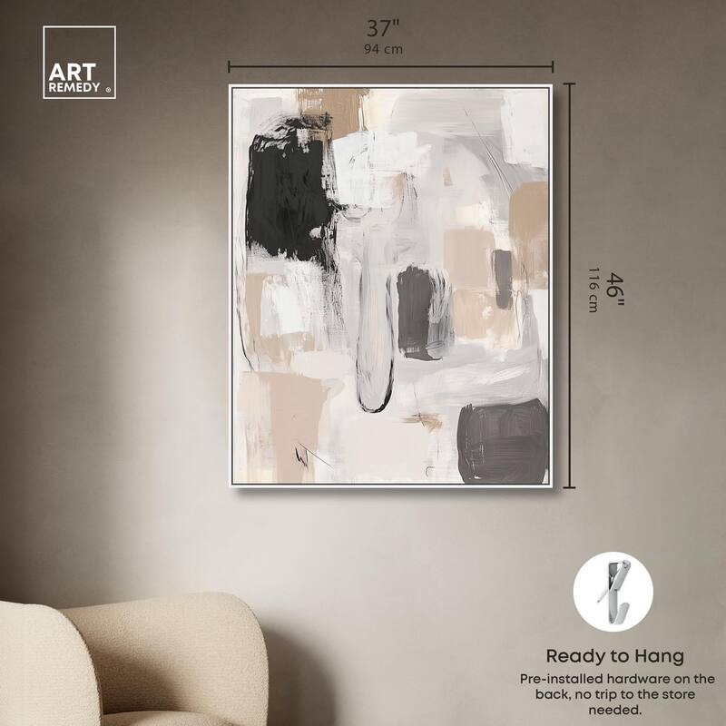 Beauty of Beige I Canvas by Art Remedy