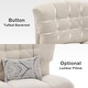 preview thumbnail 28 of 37, MCombo Swivel Accent Chair, Modern Tufted Upholstered Armless Chairs, Wide Seat Single Sofa Chair