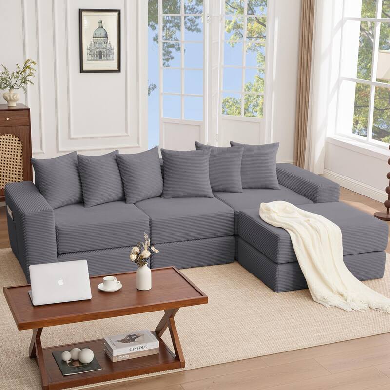 10-in-1 Convertible Sofa Sectional