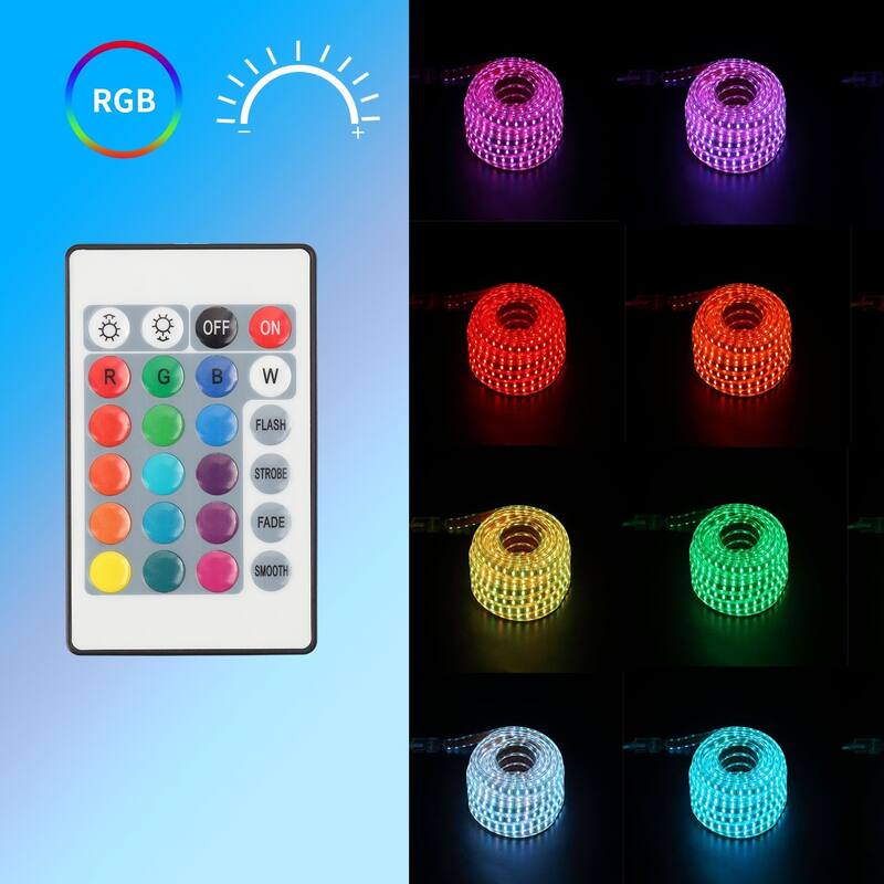 Ainfox LED Strip Lights with Remote Control Color Changing