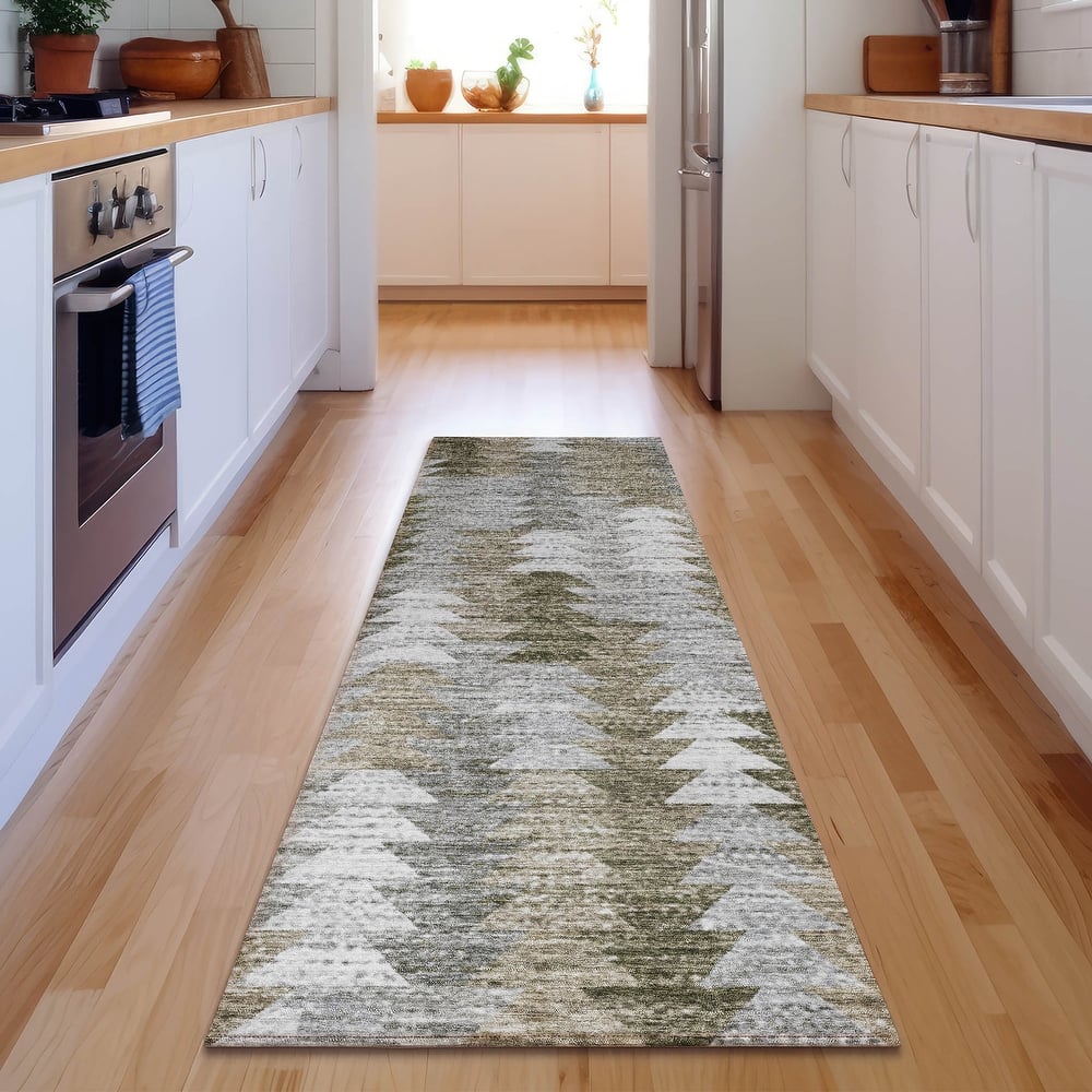 Premium Washable Super Soft Modern Global Mayfield Rug