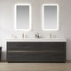 preview thumbnail 1 of 83, Huesca Bath Vanity with Composite Integral Sink Top without Mirror