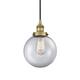 Option Brushed Brass / Clear
