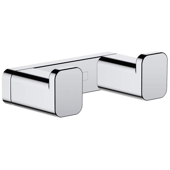 Hansgrohe 41755 AddStoris Double Robe Hook
