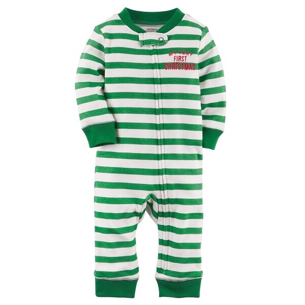 Shop Carter S Baby Boys Zip Up Christmas Cotton Sleep Play 3