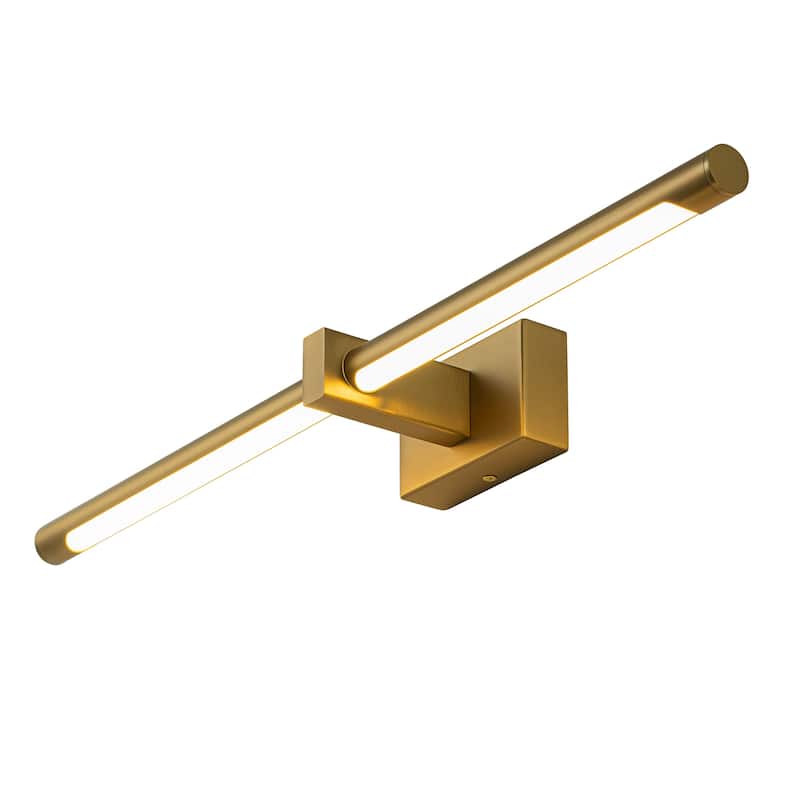 23.6 in. Modern Linear Bathroom Vanity Lights for Mirror Integrated LED Dimmable Bathroom Wall Light