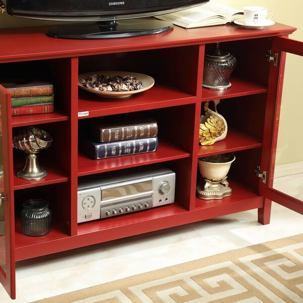 Shop Rustic Farmhouse Wood Buffet Storage Cabinet Living Room