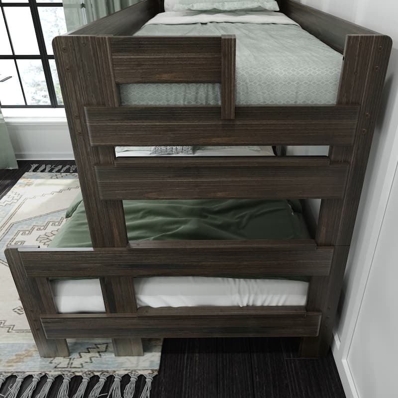 Max and Lily Farmhouse Twin over Full Bunk Bed