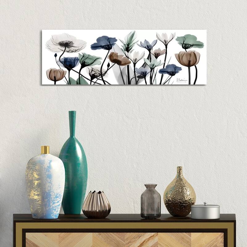 iCanvas "Floral Neutrals I" by Albert Koetsier Canvas Print - 12x36x1.5