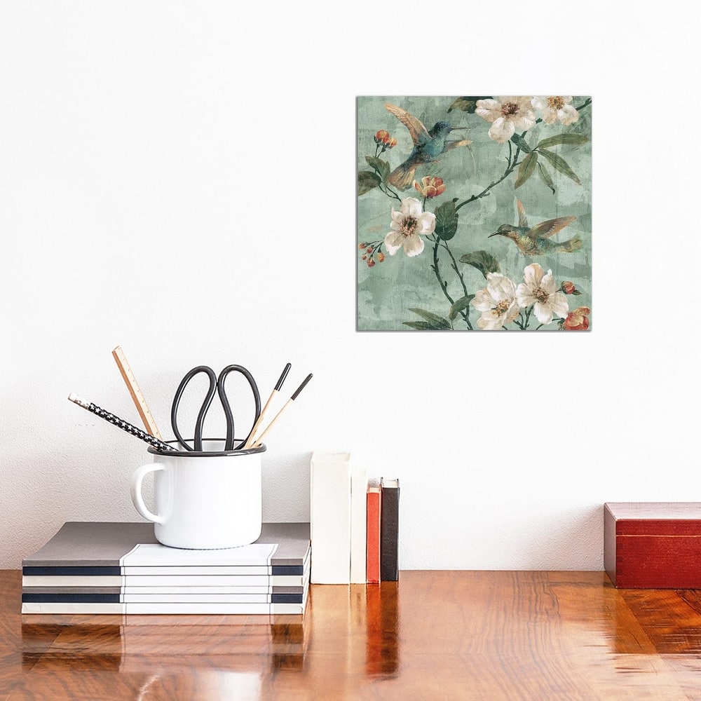 iCanvas "Birds Of A Feather II" by Renee Campbell Canvas Print