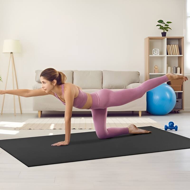 High Density Yoga Mat for Men & Women Pilates & Floor Workouts