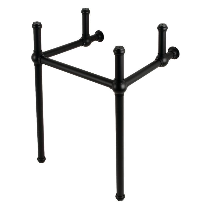 Kingston Brass Fauceture Brass Console Sink Legs - Matte Black