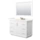 Option White, Bronze Trim, Giotto Quartz Top