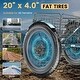 preview thumbnail 7 of 34, DoCred 20"x4" Fat Tire Electric Tricycle, 48V 500W with 7 Speed Ebike