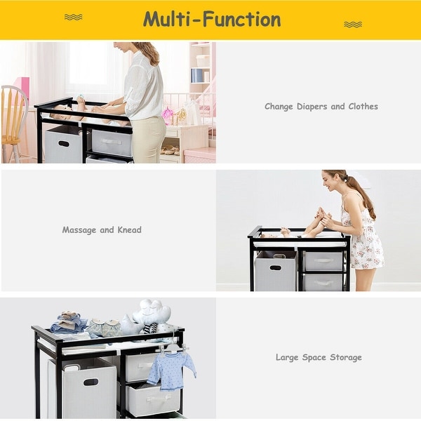 big w baby change table