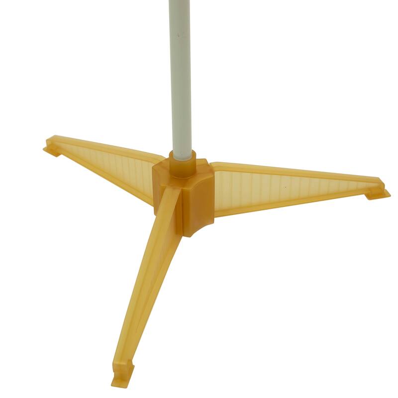 4' Pre-Lit Gold Tinsel Pop-Up Artificial Christmas Tree, Clear Lights - 4 Foot