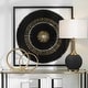 preview thumbnail 6 of 5, Uttermost Sandara Black and Gold Shadow Box - 39.5" H x 39.5" W