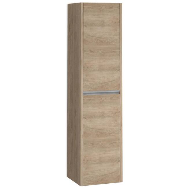 WS Bath Collections Dalia COL01 Dalia 55-1/8" Engineered Wood Wall - Natural Oak