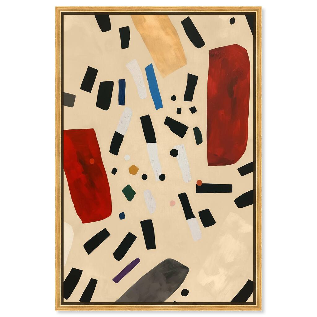 Mindscape Mosaic II Canvas by Art Remedy