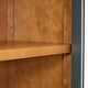 preview thumbnail 32 of 51, Buffet Cabinet with Glass Doors, Arched Cabinet with Adjustable Shelves, Kitchen Storage Cabinet with Rebound Device