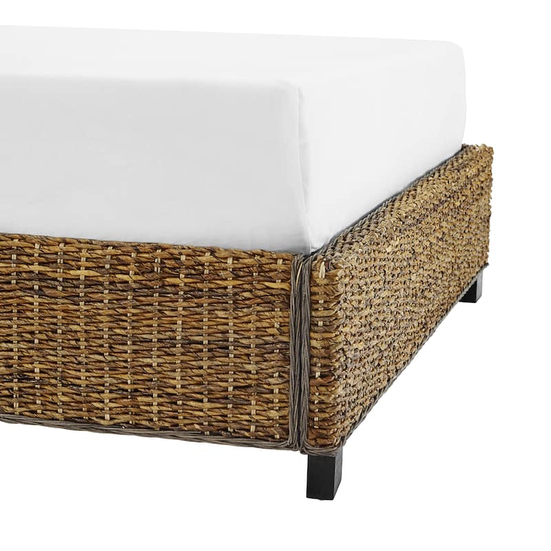 Crosley Serena Rattan King Bed