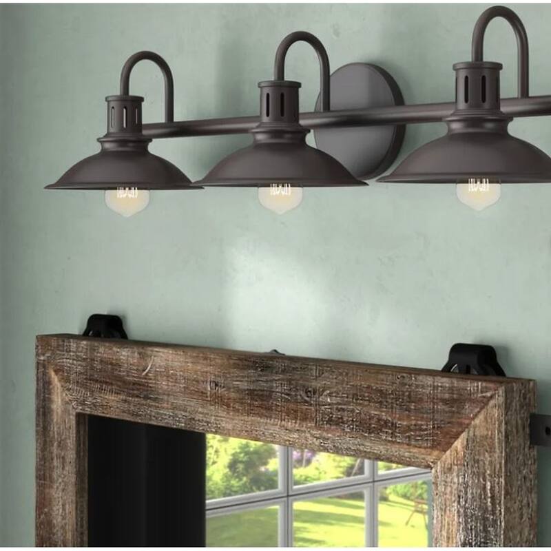 Copper Grove Charentsavan 3-light Bronze Bath Bar