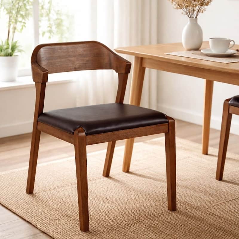 Rasmus Mid Century Wood Dining Chair