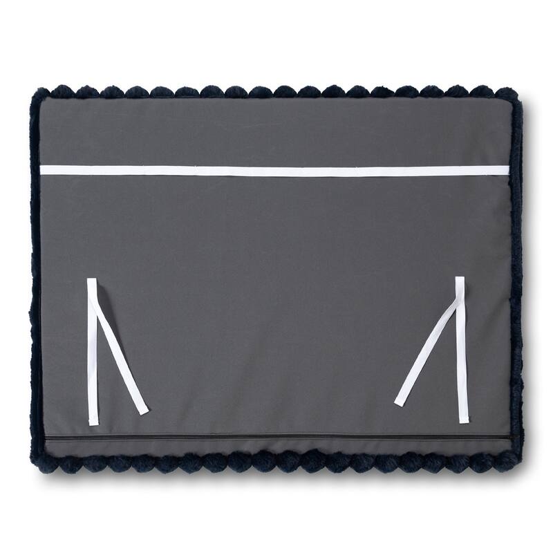 Rainha® - USA Made Plush Foam Dorm Headboard - Midnight Navy