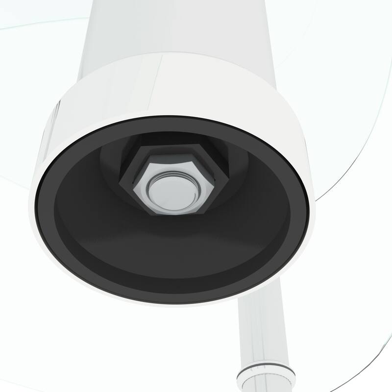 Transparent Oval glass coffee table with stainless steel leg