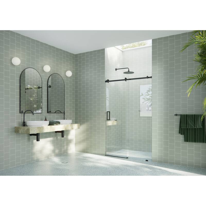 Glass Warehouse SQSLD-52 Astro 78" High x 52" Wide Sliding Frameless