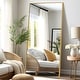 preview thumbnail 41 of 99, Modern Framed Full Length Mirror 71x31 - Gold