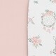 preview thumbnail 5 of 4, Sweet Jojo Designs Woodland Bunny Floral Girl 2 Pack Baby Bassinet Fitted Sheets - Solid Pink & Shabby Chic, Boho, Rose, Flower