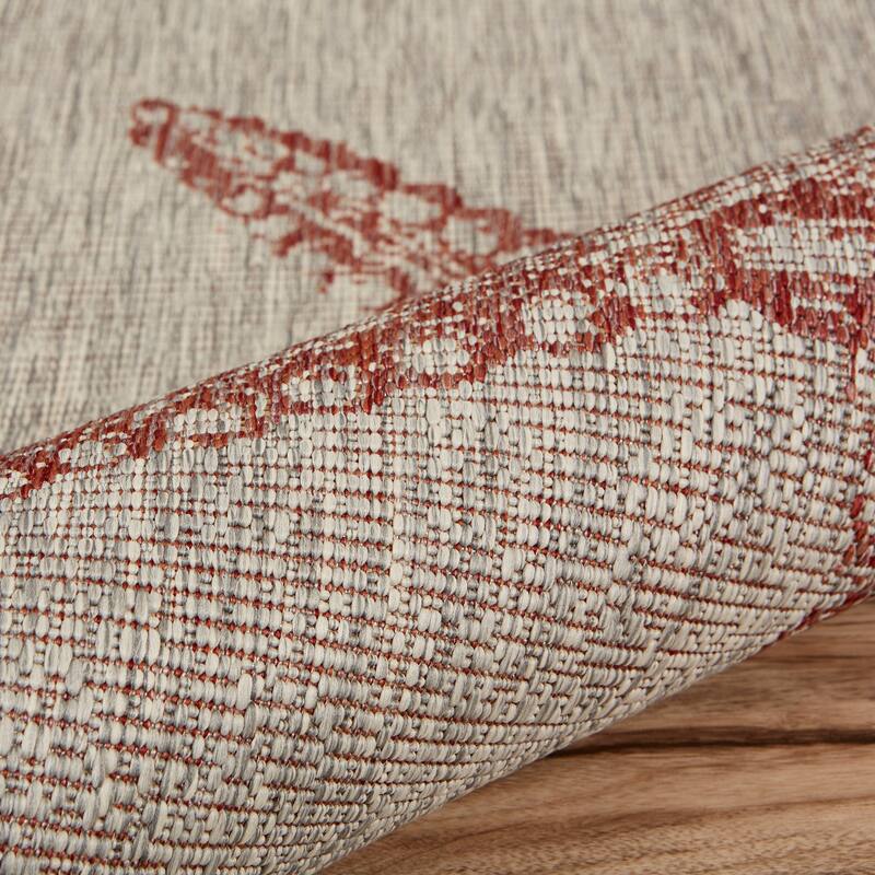 Sevita Callie Nautical Starfish Performance Indoor/Outdoor Area Rug