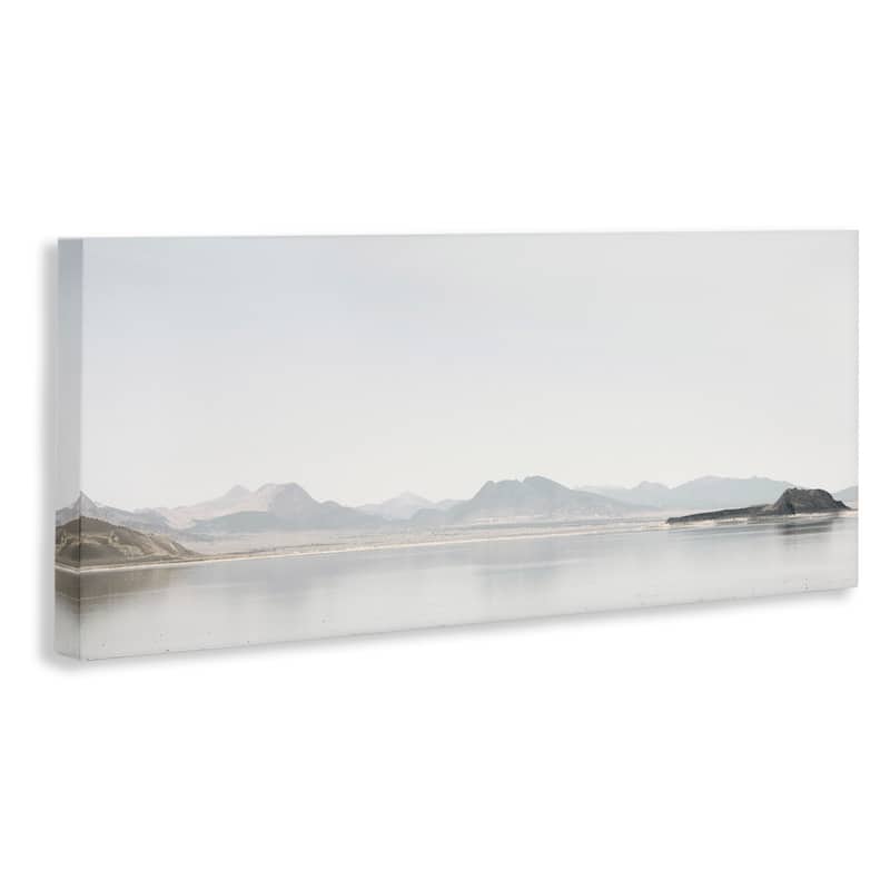 Stupell Misty Morning Mountain Canvas Wall Art Design By Gemma Bardot