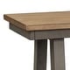 preview thumbnail 6 of 6, Lindsey Farm Gray and Sandstone Backless Bench