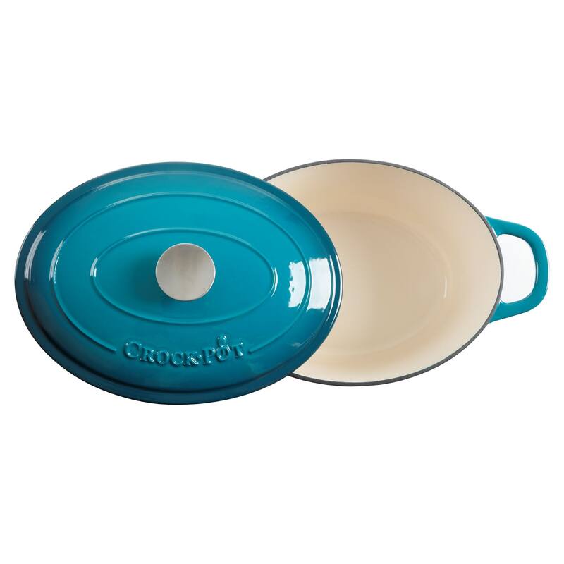 Crock Pot Artisan 7-Quart Oval Dutch Oven