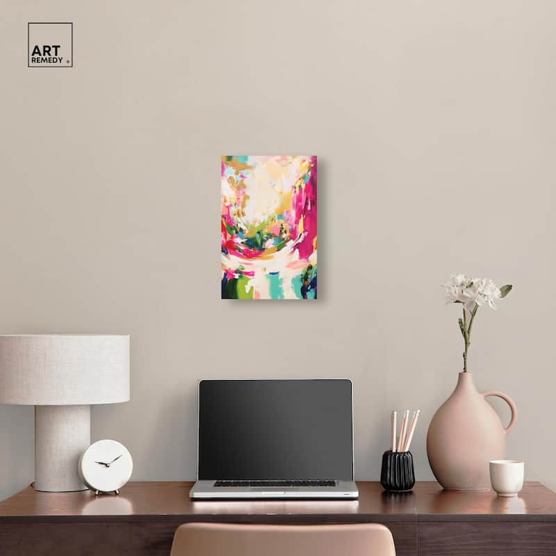 Deep Bloom I Canvas by Art Remedy, Gallery Wrapped