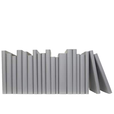 Books Grey Decorative Accessories: Slate Oversized Wrapped Color By The Foot