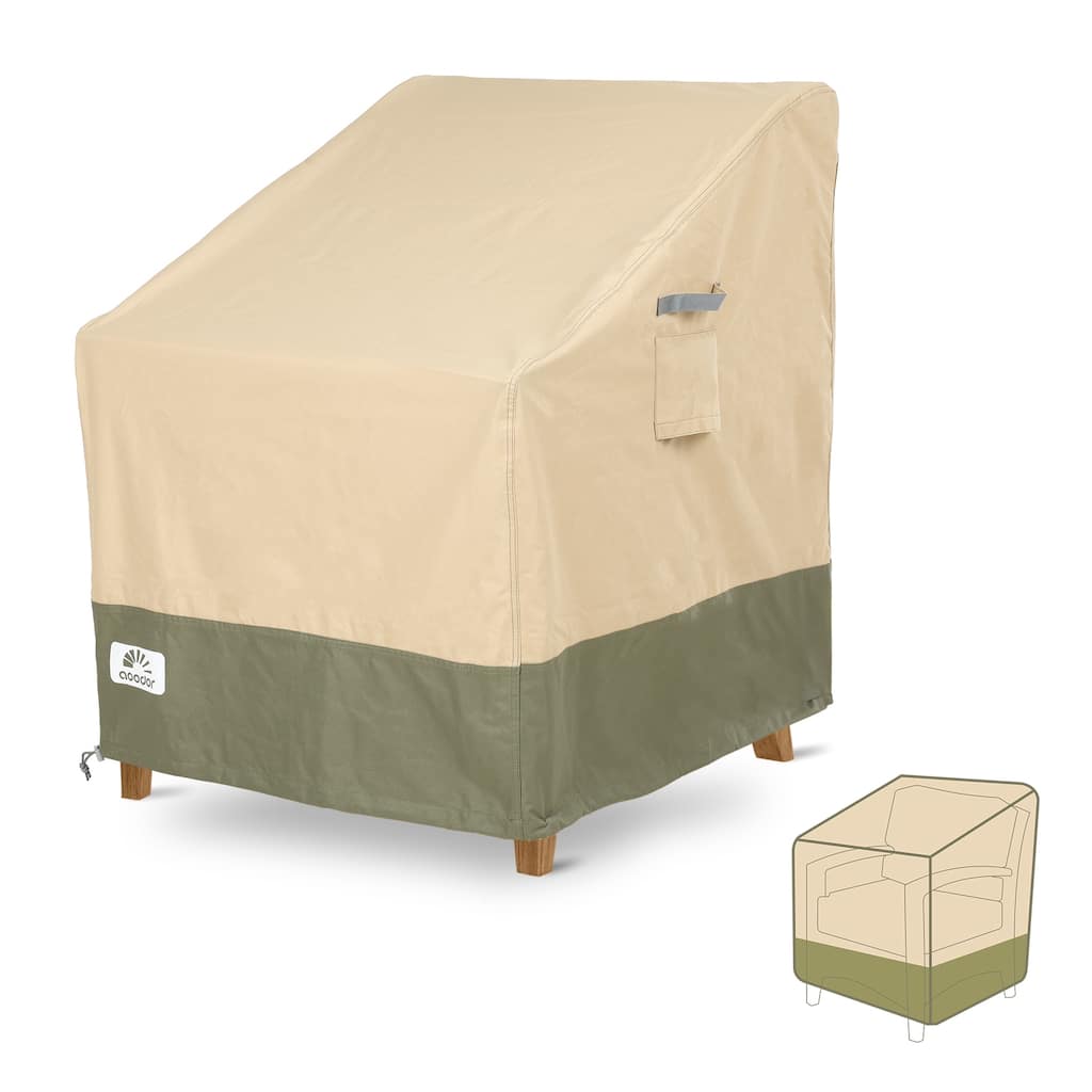 Aoodor Heavy Duty Patio Chair Cove with Air Vents for Deep Seat/ Rocking Chair/ Outdoor Swivel