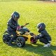 preview thumbnail 12 of 18, 24V Kids Ride-On Car with Bluetooth, Shock Absorbers, and Leather Seats
