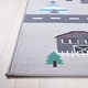 preview thumbnail 9 of 62, SAFAVIEH Kids Playhouse Machine Washable Slip Resistant Arendine Hopscotch Area Rug