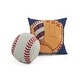 preview thumbnail 19 of 20, Lush Decor Baseball Game Reversible Oversized Kids Quilt